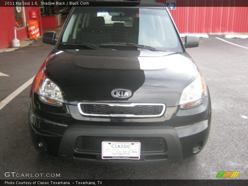 Shadow Black / Black Cloth 2011 Kia Soul 1.6