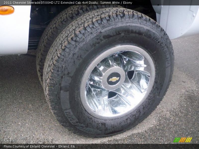  2011 Silverado 3500HD LTZ Extended Cab 4x4 Dually Wheel