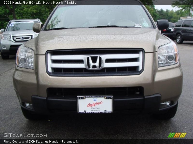 Mocha Metallic / Saddle 2008 Honda Pilot EX 4WD