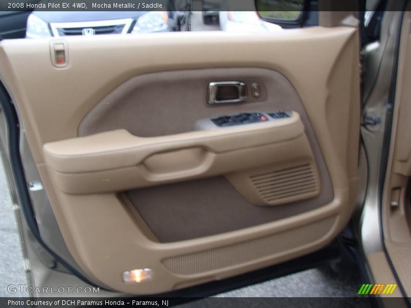 Mocha Metallic / Saddle 2008 Honda Pilot EX 4WD