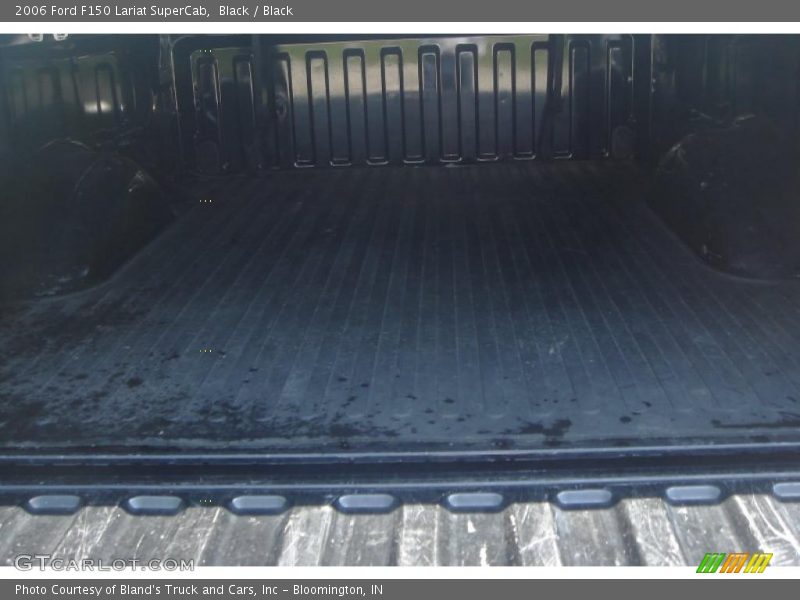 Black / Black 2006 Ford F150 Lariat SuperCab