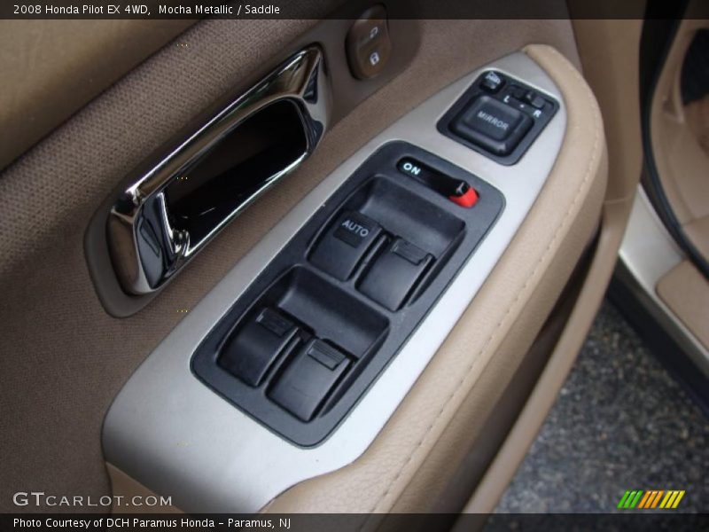 Mocha Metallic / Saddle 2008 Honda Pilot EX 4WD