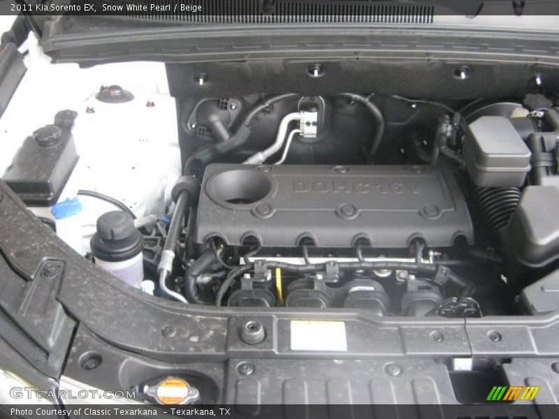 Snow White Pearl / Beige 2011 Kia Sorento EX