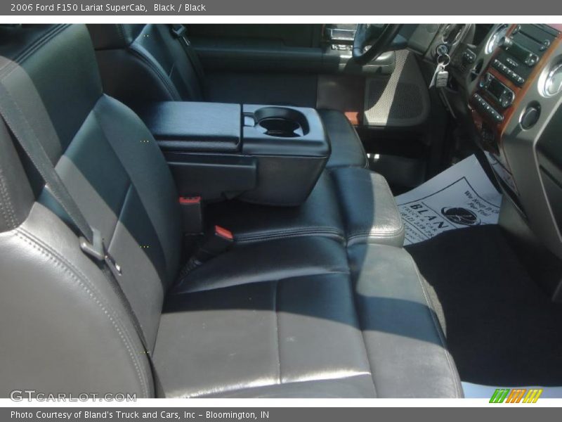 Black / Black 2006 Ford F150 Lariat SuperCab