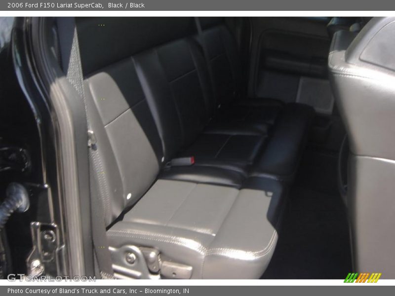 Black / Black 2006 Ford F150 Lariat SuperCab