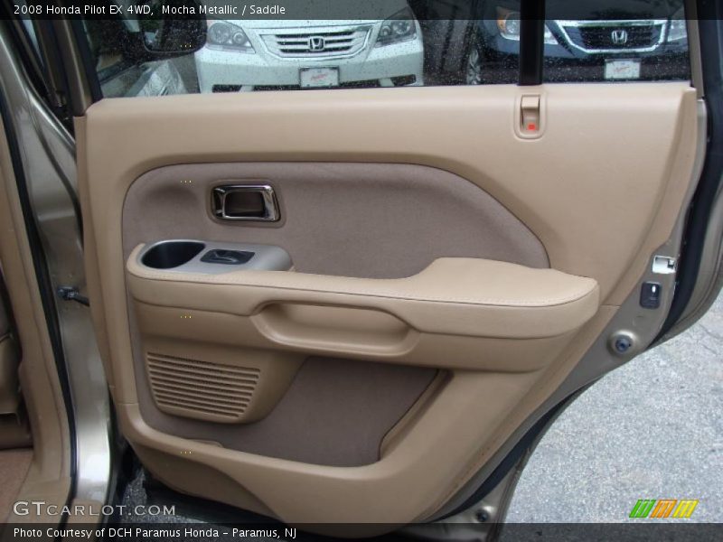 Mocha Metallic / Saddle 2008 Honda Pilot EX 4WD