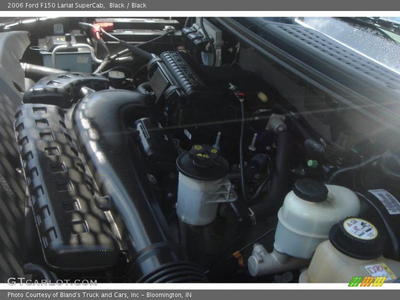 Black / Black 2006 Ford F150 Lariat SuperCab