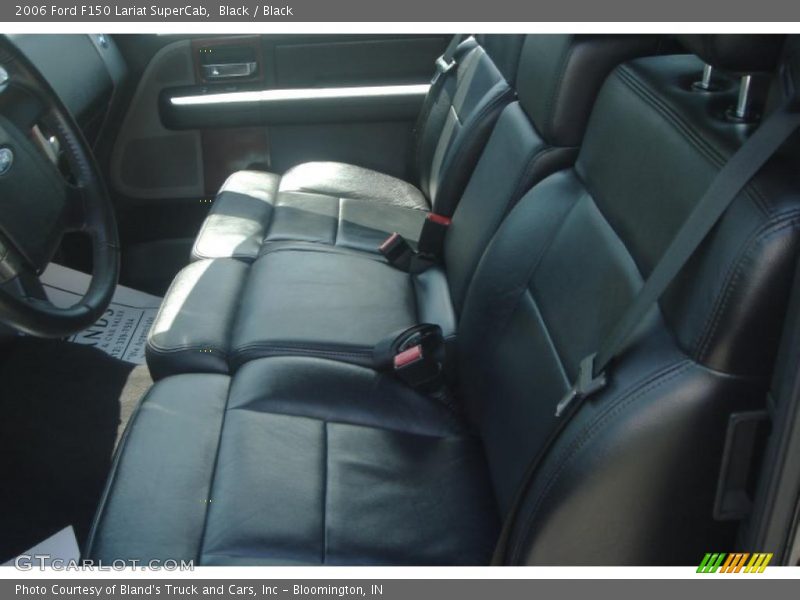 Black / Black 2006 Ford F150 Lariat SuperCab