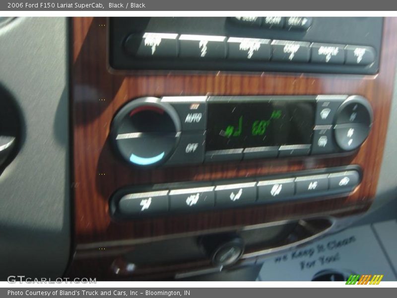 Black / Black 2006 Ford F150 Lariat SuperCab