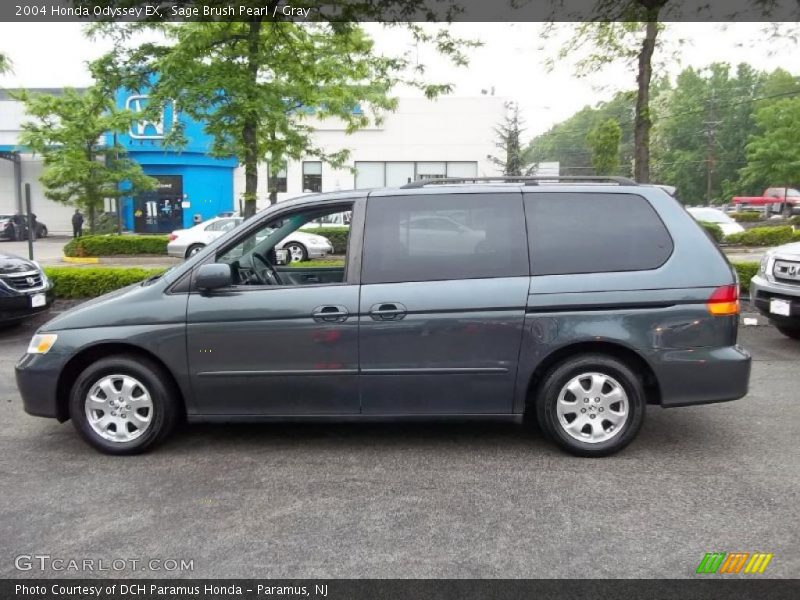 Sage Brush Pearl / Gray 2004 Honda Odyssey EX