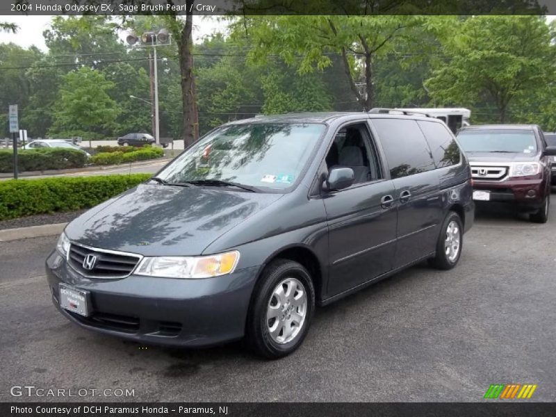 Sage Brush Pearl / Gray 2004 Honda Odyssey EX