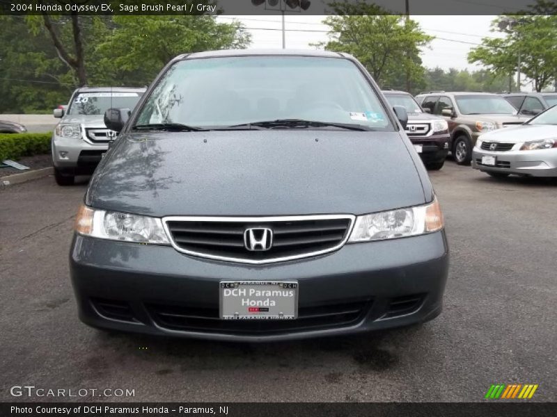 Sage Brush Pearl / Gray 2004 Honda Odyssey EX