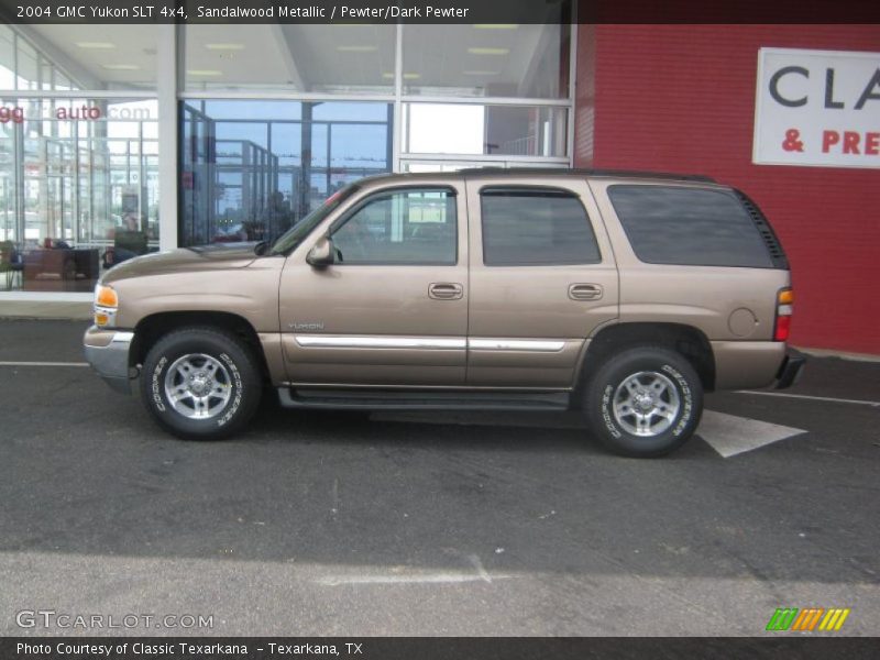 Sandalwood Metallic / Pewter/Dark Pewter 2004 GMC Yukon SLT 4x4
