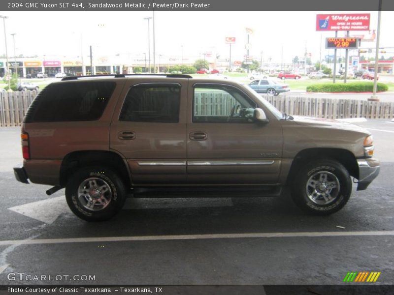 Sandalwood Metallic / Pewter/Dark Pewter 2004 GMC Yukon SLT 4x4