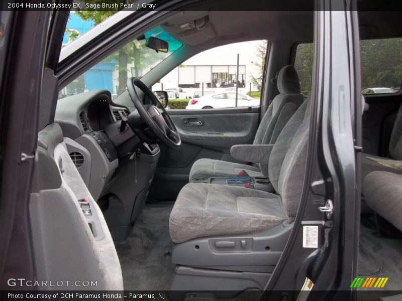 Sage Brush Pearl / Gray 2004 Honda Odyssey EX