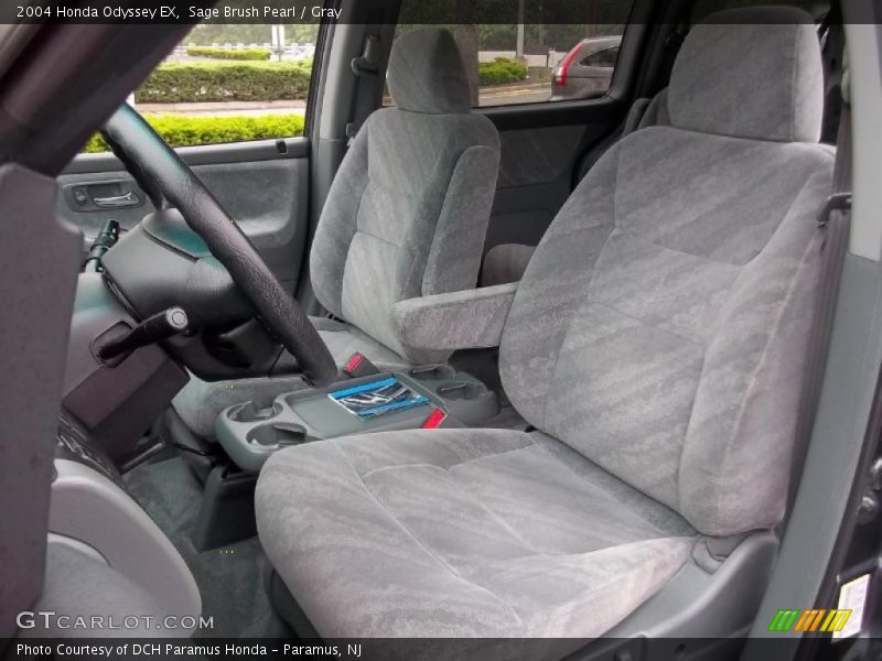 Sage Brush Pearl / Gray 2004 Honda Odyssey EX