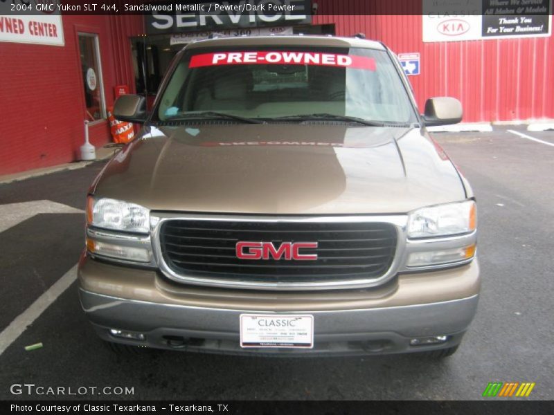 Sandalwood Metallic / Pewter/Dark Pewter 2004 GMC Yukon SLT 4x4