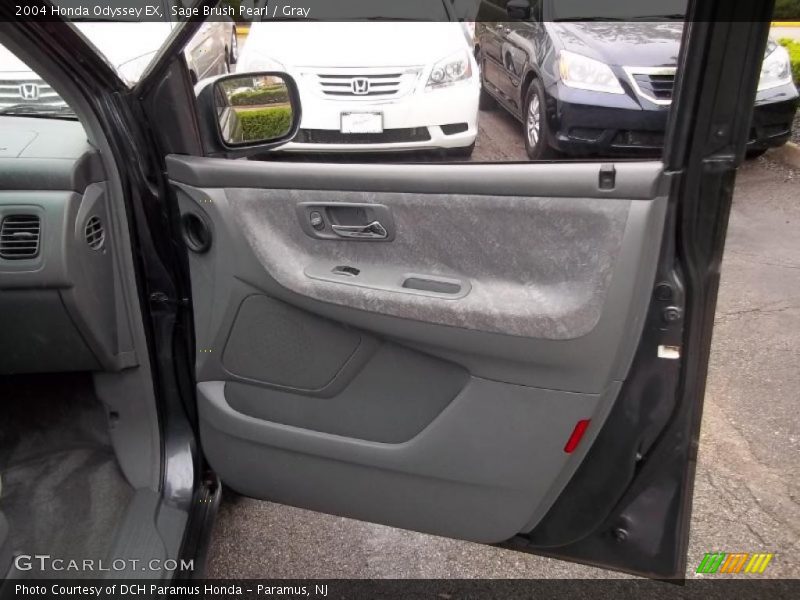 Sage Brush Pearl / Gray 2004 Honda Odyssey EX