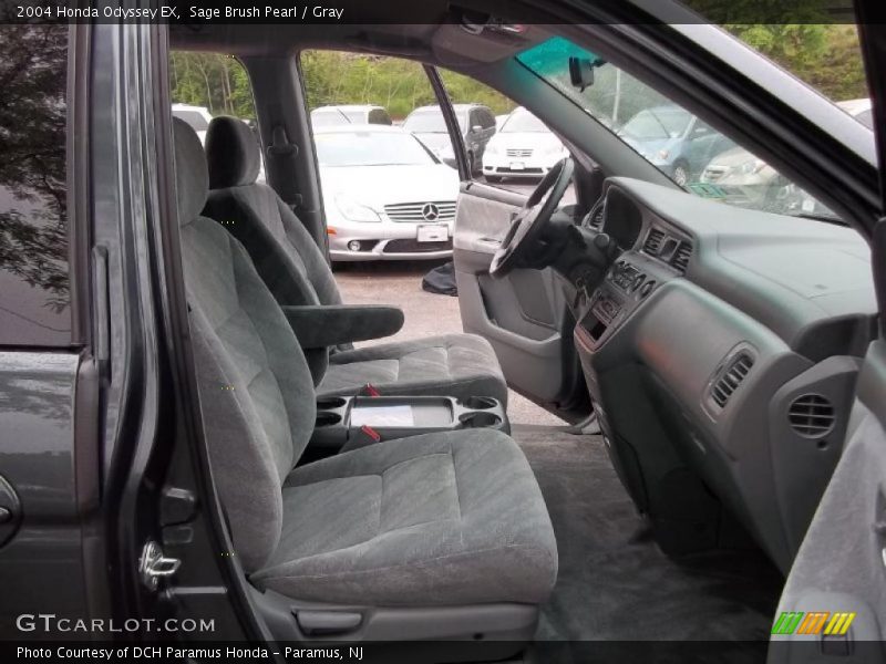 Sage Brush Pearl / Gray 2004 Honda Odyssey EX