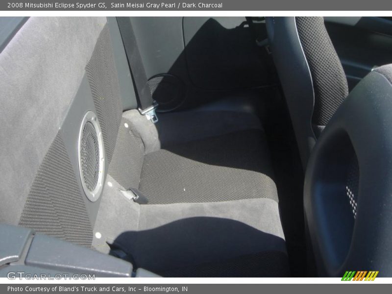 Satin Meisai Gray Pearl / Dark Charcoal 2008 Mitsubishi Eclipse Spyder GS
