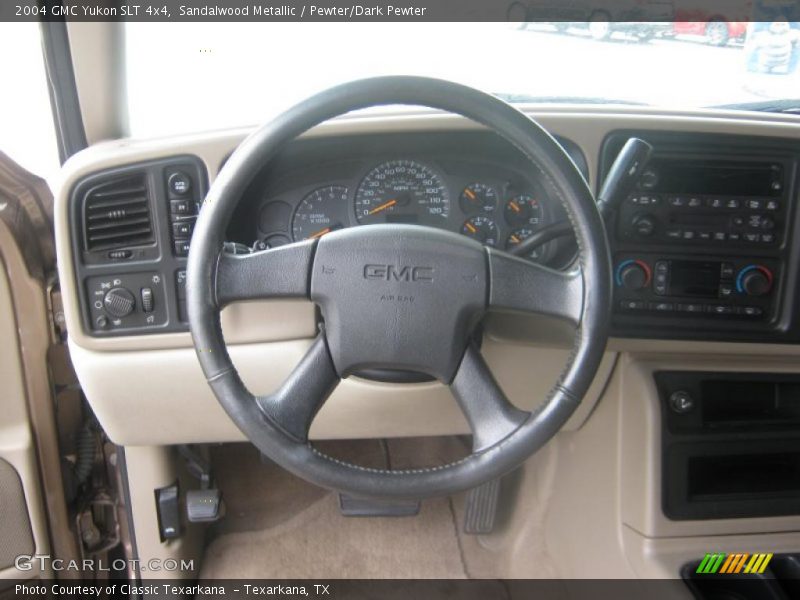 Sandalwood Metallic / Pewter/Dark Pewter 2004 GMC Yukon SLT 4x4