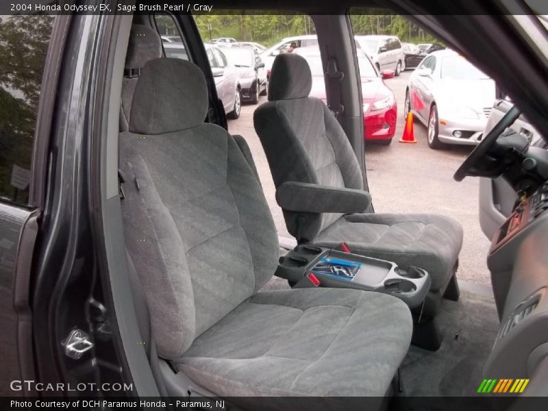 Sage Brush Pearl / Gray 2004 Honda Odyssey EX