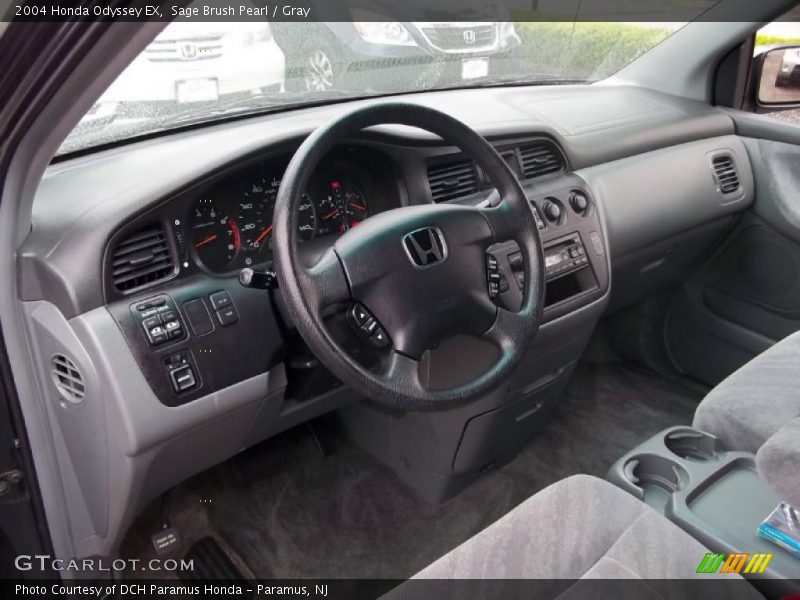 Sage Brush Pearl / Gray 2004 Honda Odyssey EX