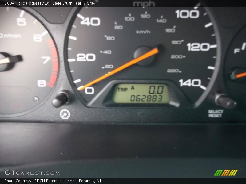 Sage Brush Pearl / Gray 2004 Honda Odyssey EX
