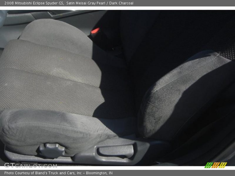 Satin Meisai Gray Pearl / Dark Charcoal 2008 Mitsubishi Eclipse Spyder GS