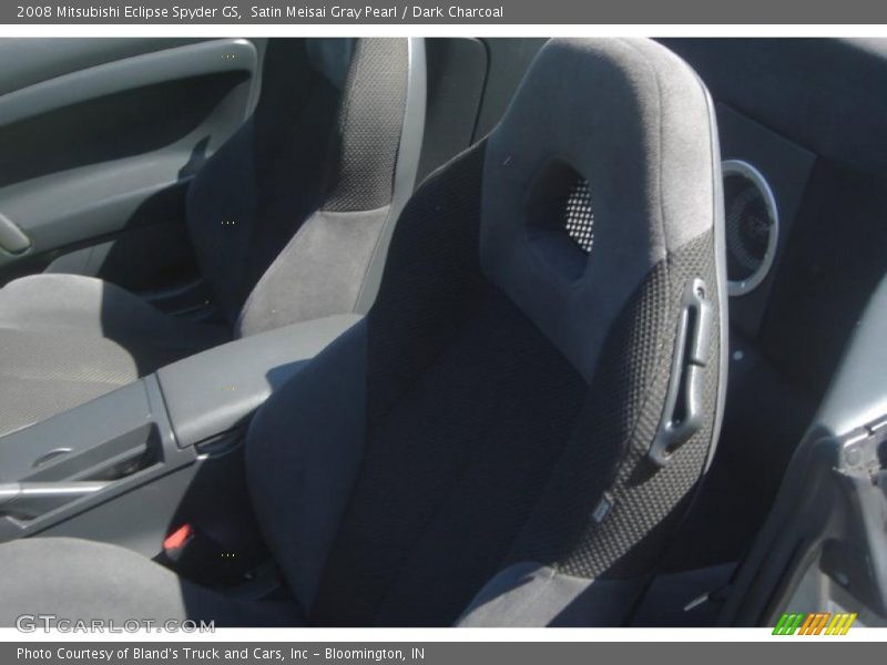 Satin Meisai Gray Pearl / Dark Charcoal 2008 Mitsubishi Eclipse Spyder GS