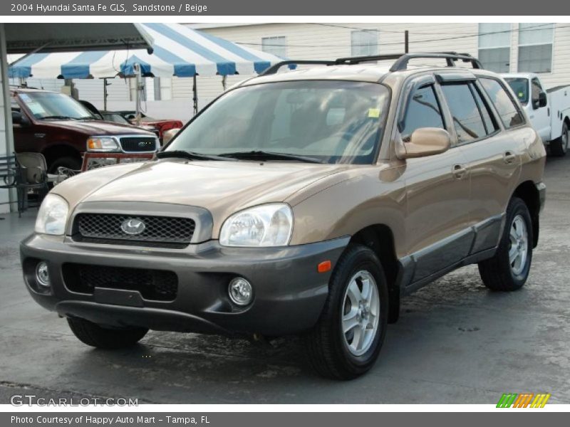 Sandstone / Beige 2004 Hyundai Santa Fe GLS