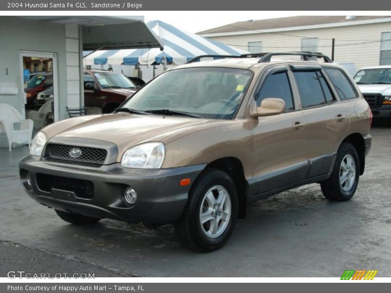 Sandstone / Beige 2004 Hyundai Santa Fe GLS