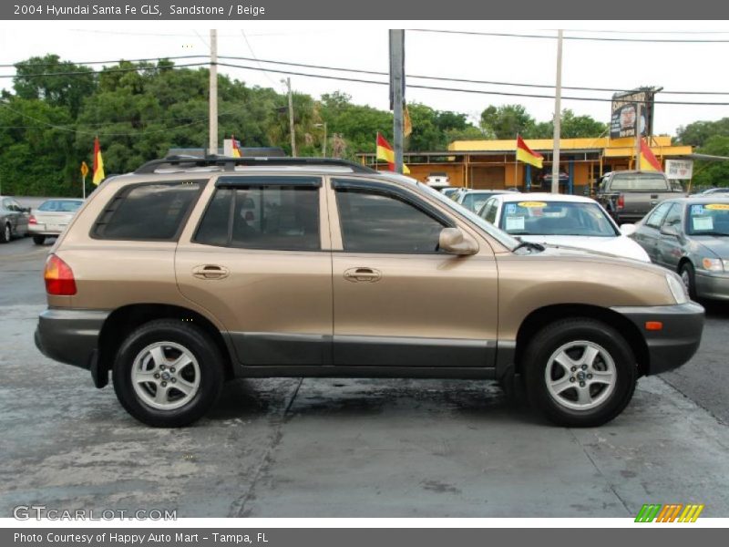 Sandstone / Beige 2004 Hyundai Santa Fe GLS