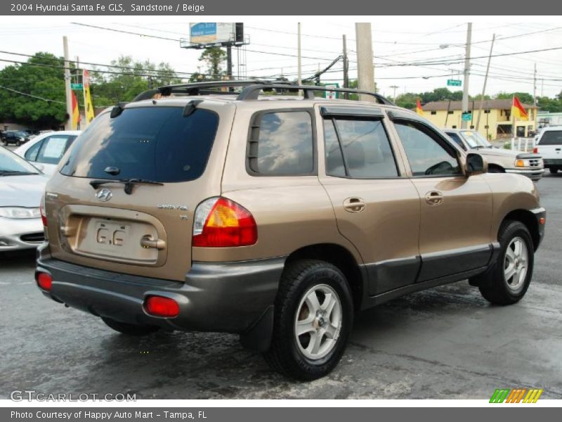 Sandstone / Beige 2004 Hyundai Santa Fe GLS