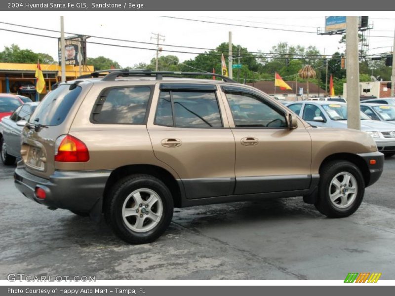 Sandstone / Beige 2004 Hyundai Santa Fe GLS