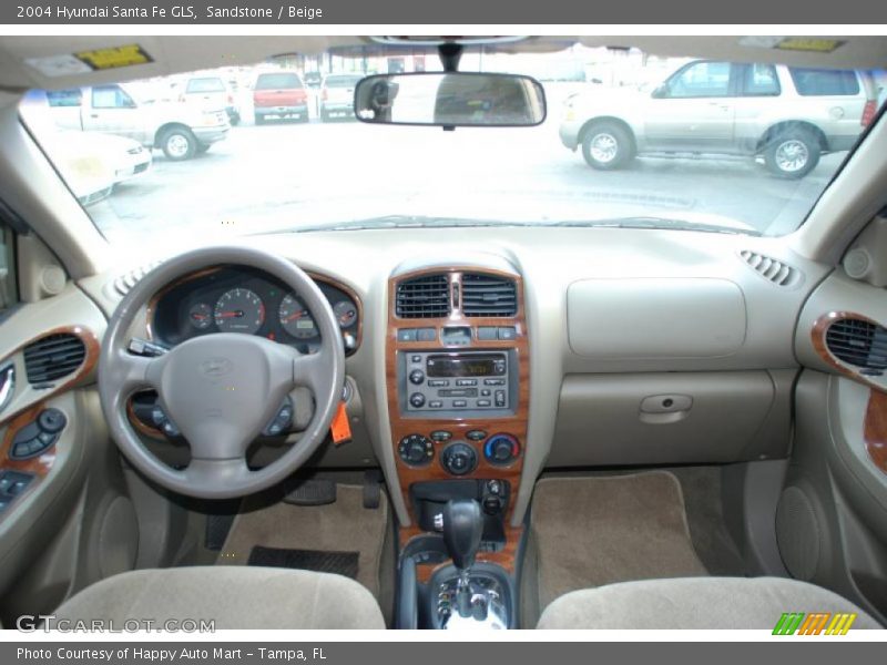 Sandstone / Beige 2004 Hyundai Santa Fe GLS