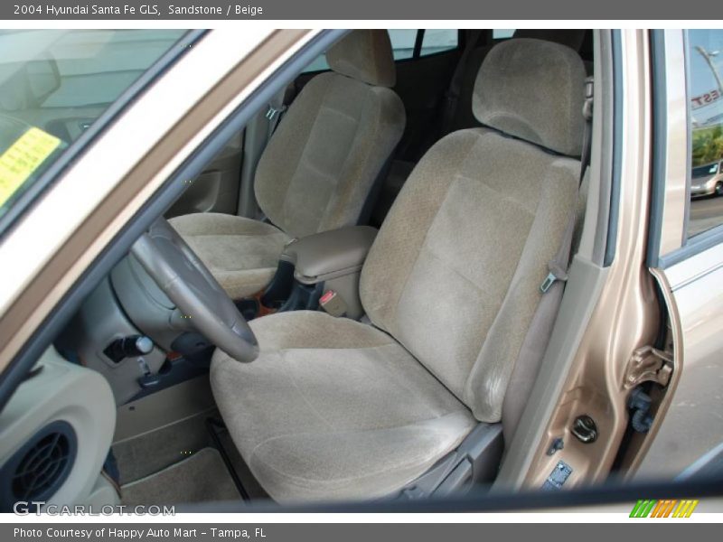 Sandstone / Beige 2004 Hyundai Santa Fe GLS