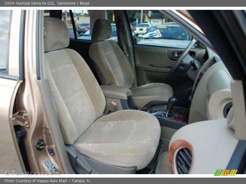 Sandstone / Beige 2004 Hyundai Santa Fe GLS