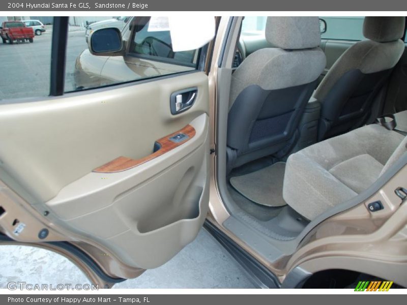 Sandstone / Beige 2004 Hyundai Santa Fe GLS