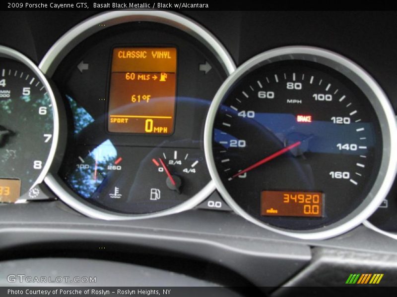 Basalt Black Metallic / Black w/Alcantara 2009 Porsche Cayenne GTS