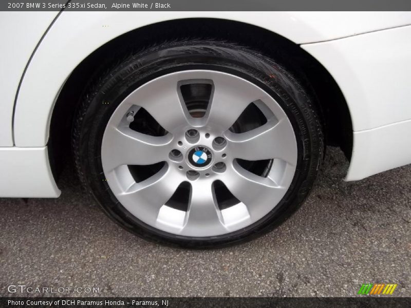 Alpine White / Black 2007 BMW 3 Series 335xi Sedan