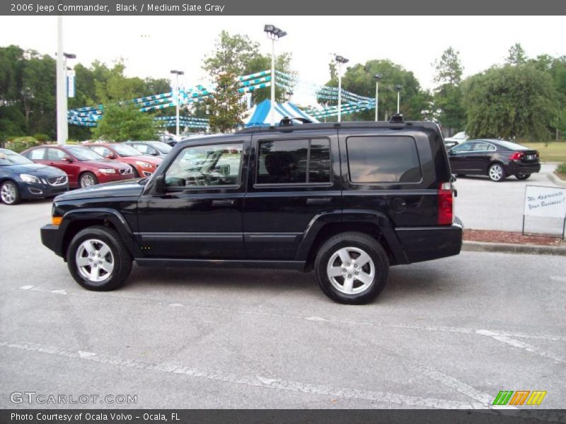 Black / Medium Slate Gray 2006 Jeep Commander