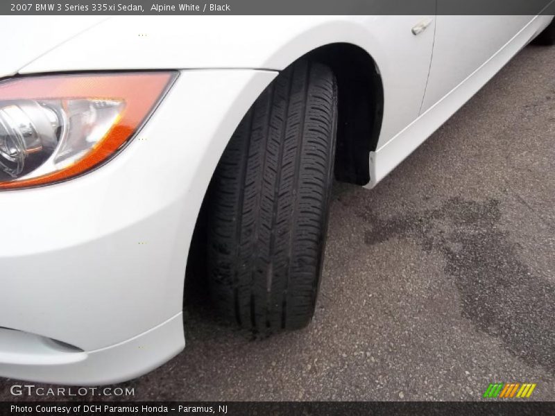 Alpine White / Black 2007 BMW 3 Series 335xi Sedan