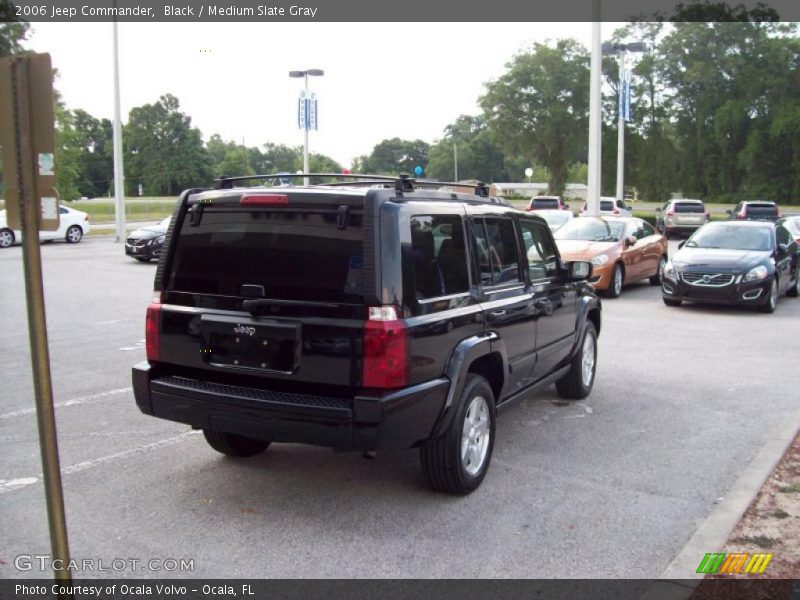 Black / Medium Slate Gray 2006 Jeep Commander