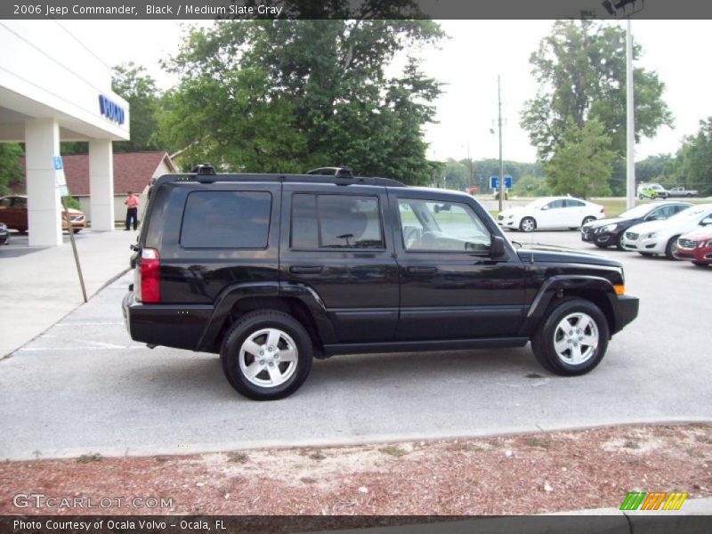 Black / Medium Slate Gray 2006 Jeep Commander
