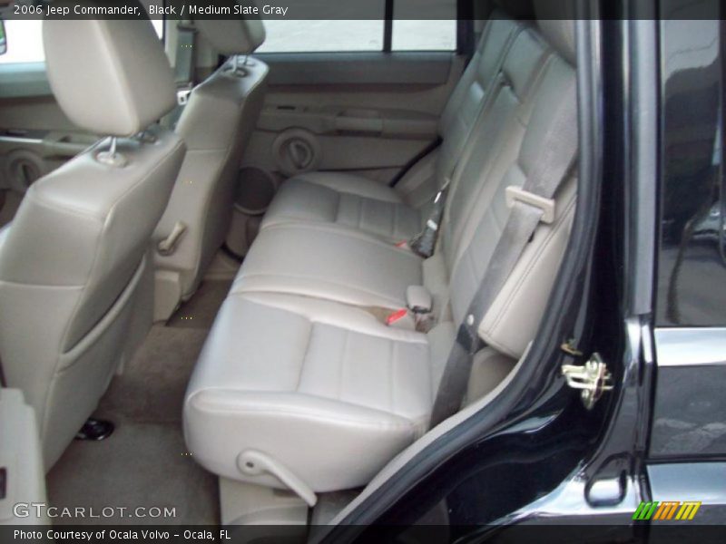 Black / Medium Slate Gray 2006 Jeep Commander