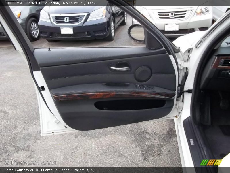 Alpine White / Black 2007 BMW 3 Series 335xi Sedan