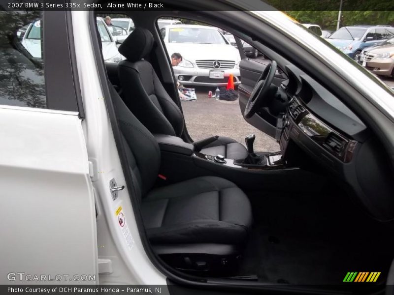 Alpine White / Black 2007 BMW 3 Series 335xi Sedan