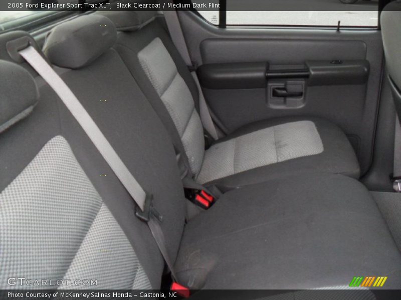 Black Clearcoat / Medium Dark Flint 2005 Ford Explorer Sport Trac XLT