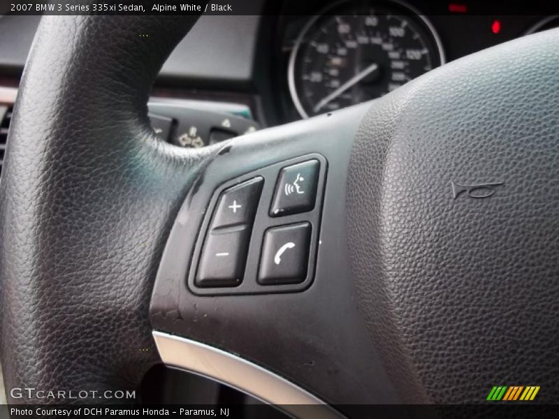 Alpine White / Black 2007 BMW 3 Series 335xi Sedan
